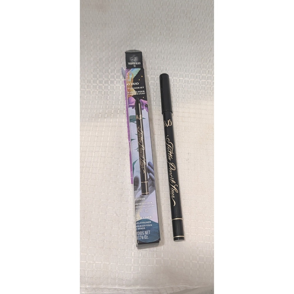 NIB KVD Tattoo Pencil Liner in Trooper Black